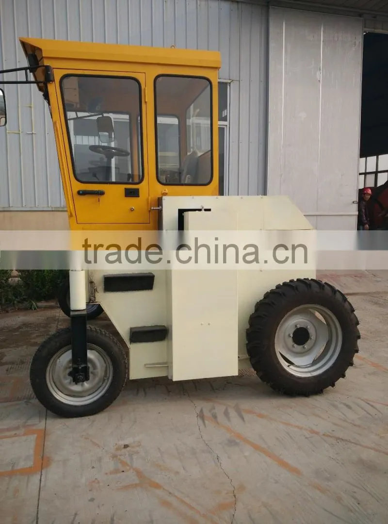 chicken / cow manure compost turning machine for sale