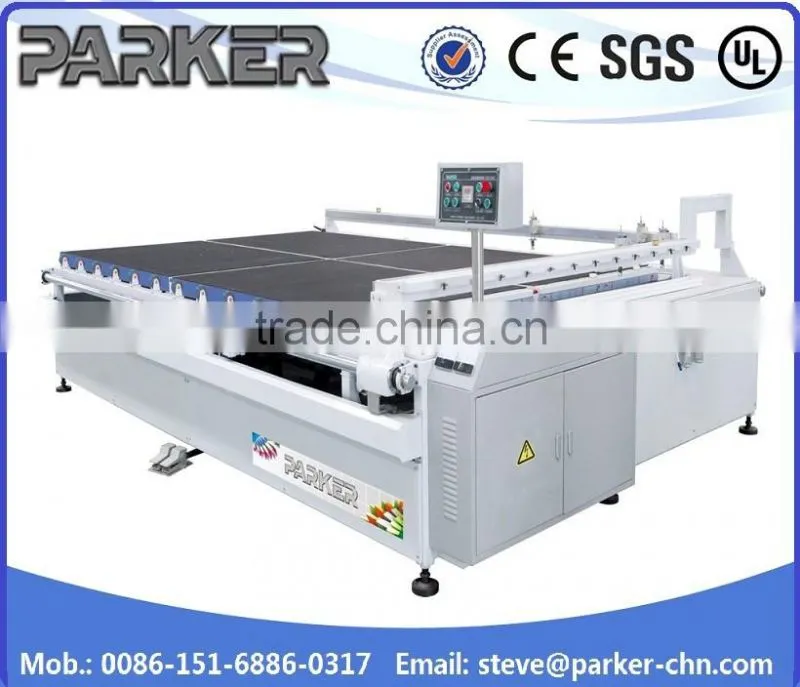 CNC Glass Cutting machines/straight line glass cutting line/round glass cutting machinery