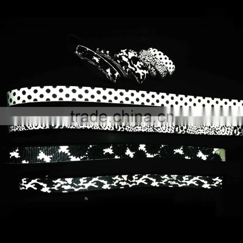 Factory Manufacture Wholesale Custom Reflective Nylon Webbing