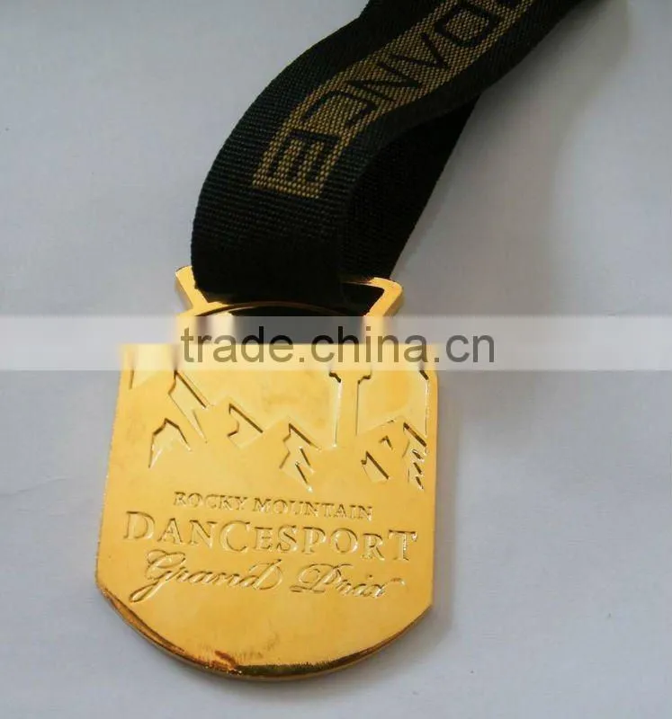 Dancing Competition medal with lanyard