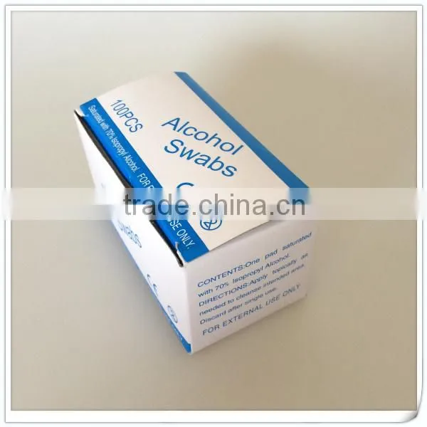 2ply medical sterile non woven alcohol prep pad
