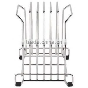 Icegreen Kitchen Use Sturdy Metal Wire Black Cutting Board Storage Rack/Holder Stand