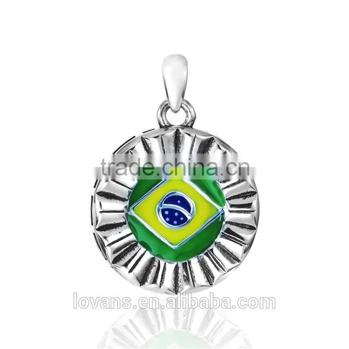2016 Rio Olympic Gift Sterling Silver Necklace Pendant