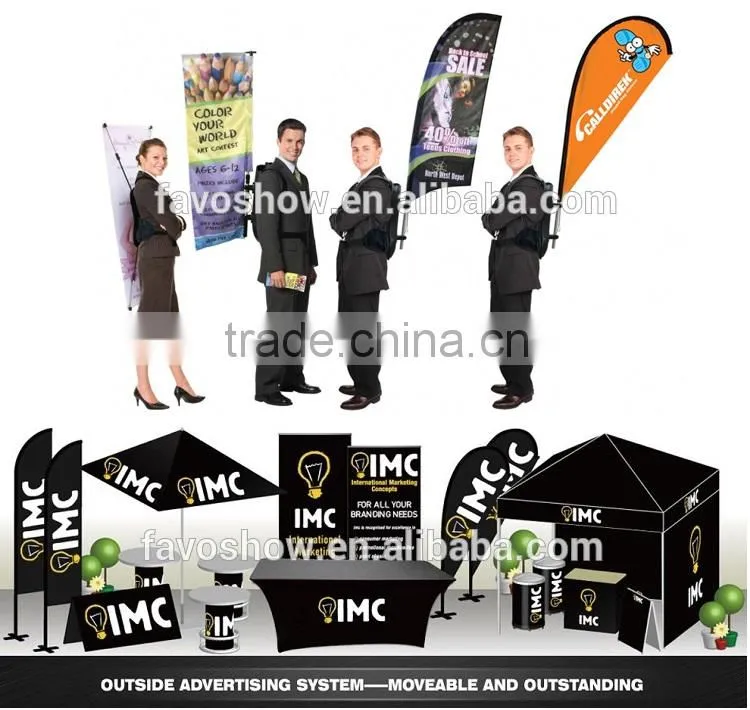 Custom Logo Printed Portable Pop Up Banner A Frame