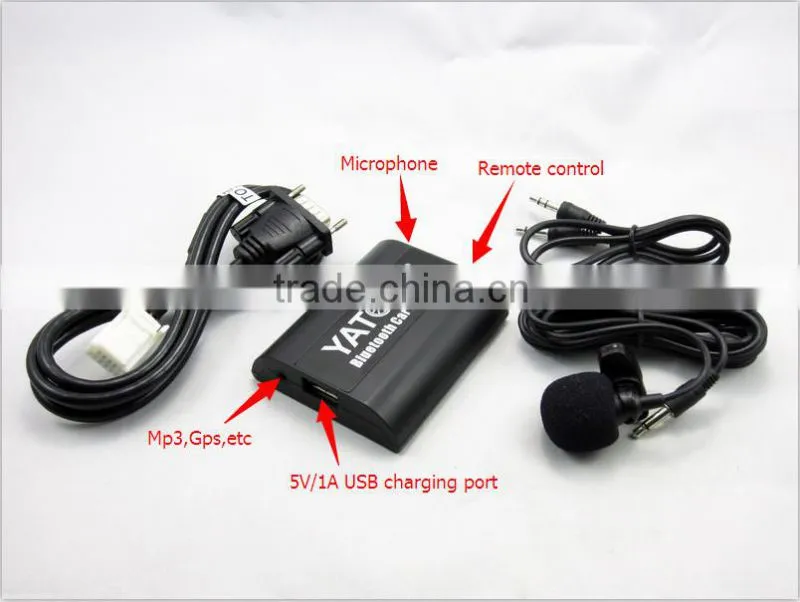 Yatour yt-bta mp3 usb toyota car bluetooth adapter player