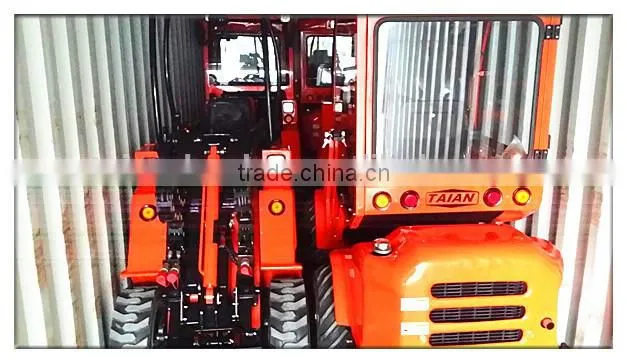 Snow blower wheel loader, snow blower front loader for sale