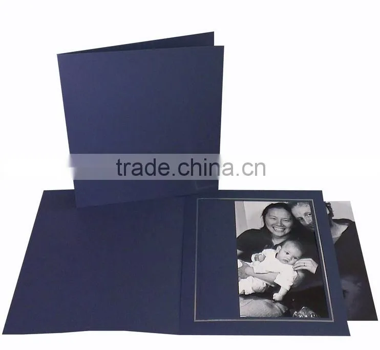 creative paper photo frame business card