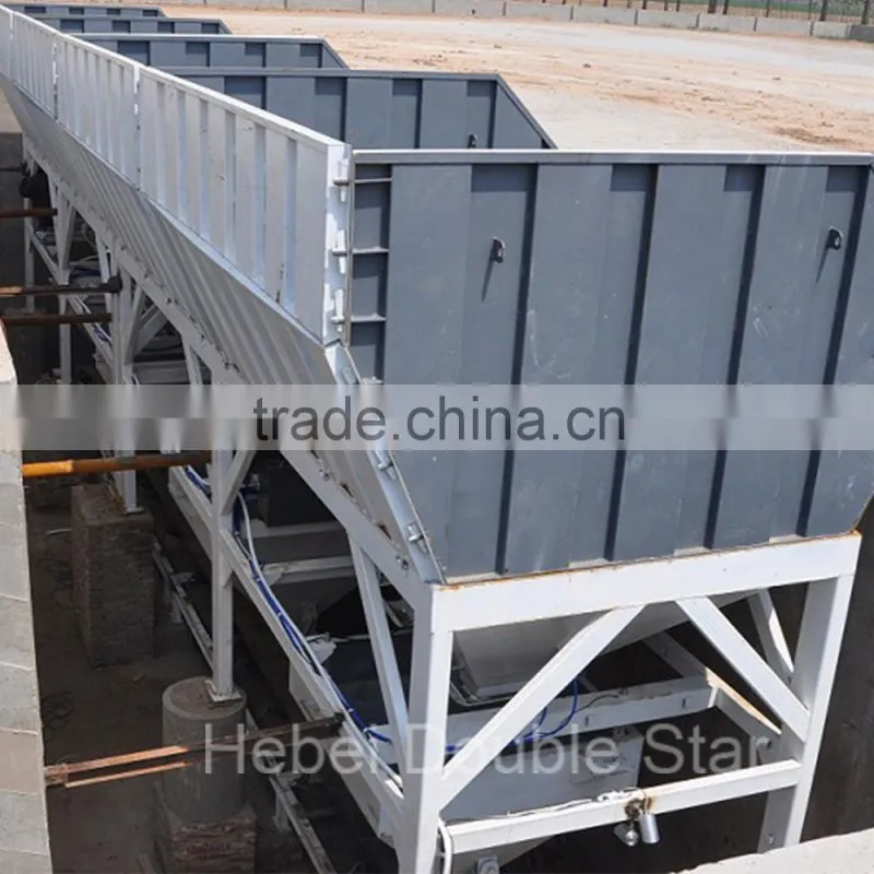PLD4800 aggregate batcher 4 bins for big concrete batching plant Dubai