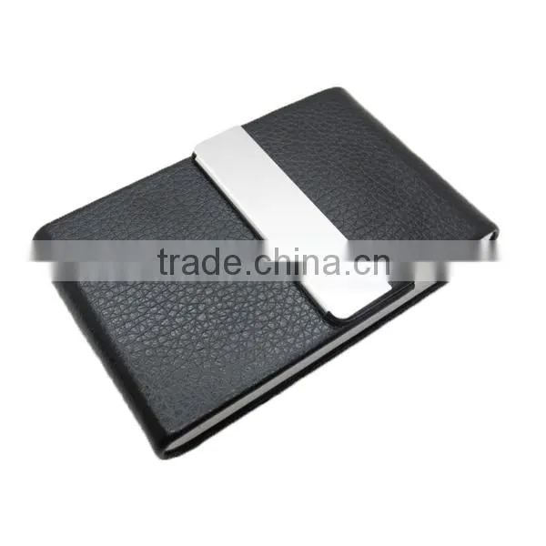 Fashion pu leather card case,pu id card case