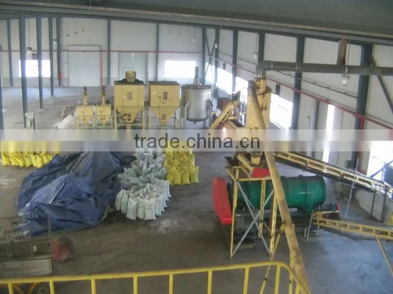 YULONG brand organic fertilizer production line ISO9001