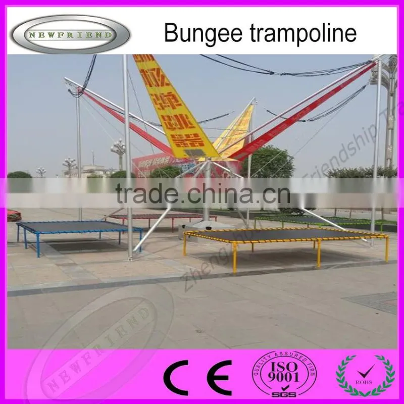 China factory Hot sell inflatable bungee trampoline sale