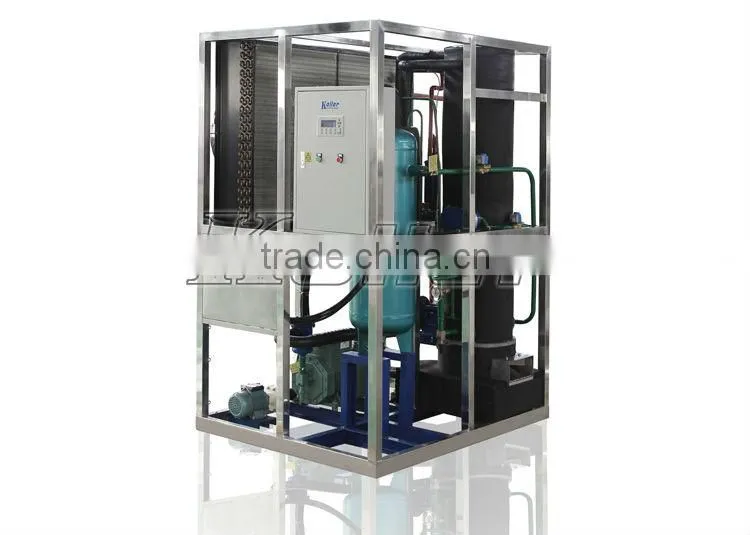 Koller hot sale 3 tons per day ice tube machine with PLC program control system