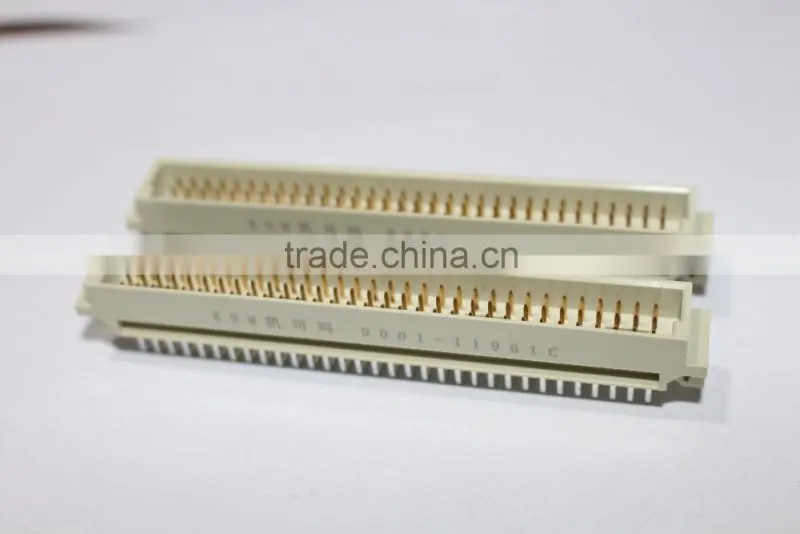 DIN 41612 3 row 96 pin right angle male type