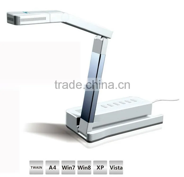 School supplies auto focus 5 mega pixels portable document camera with VGA port