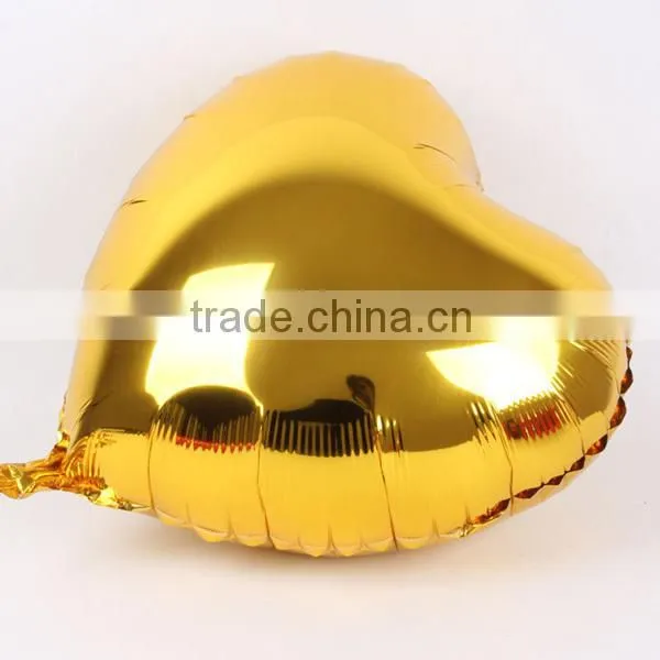 2015 18 inch heart design children balloons for kids gift