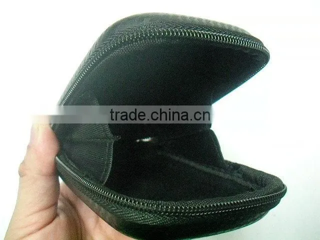 (GC-CA-22) 4.4inch compact black pu camera bag durable foam insert eva camera bag