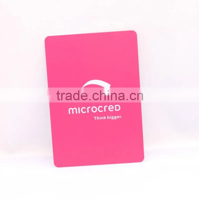 Promotional PVC business card printing
