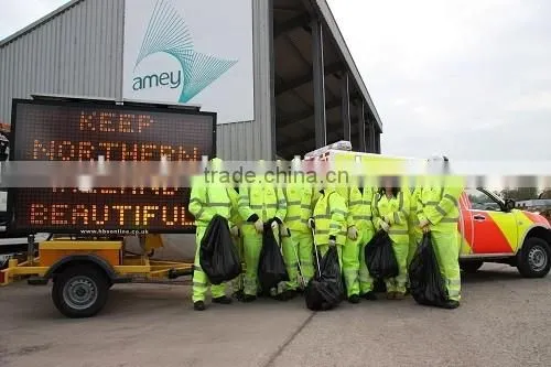 5 Color Variable Message Signs for traffic control and advertising