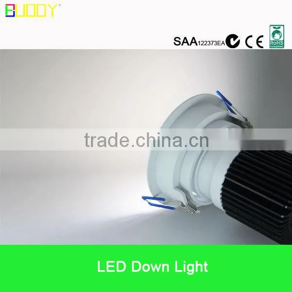 2015 new style high brightness 15W COB LED downlight ( cutout 68mm ) compliance with AU standard SAA, C-TICK certified
