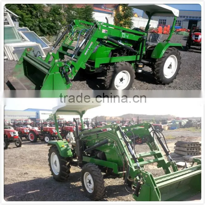 huaxia farming tractors for sale with front end loader