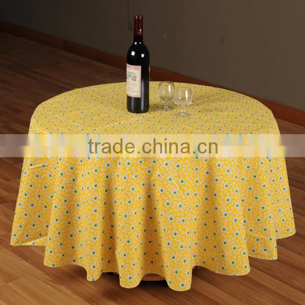 waterproof PVC table cloth/ Oilproof table cloth/Logo printed plastic table cover