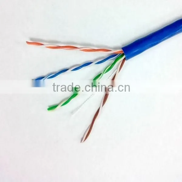 China supplier- 4pairs twisted stand wire UTP CAT 5e / CAT6 LAN cable for sale