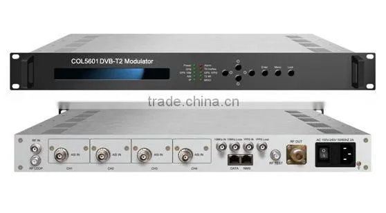 Supports single PLP, multi-PLP dvb-t2 modulator for DTV broadcasting system
