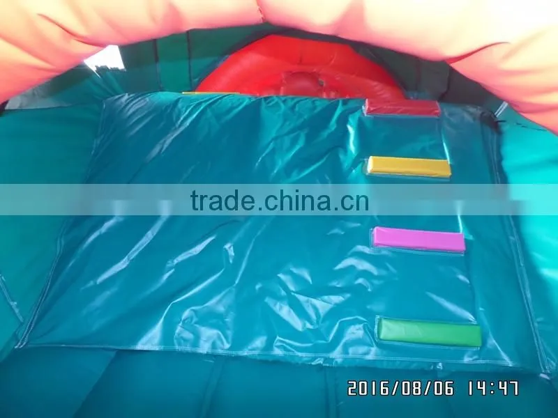2016 inflatable train tunnel,kids inflated obstacle course children