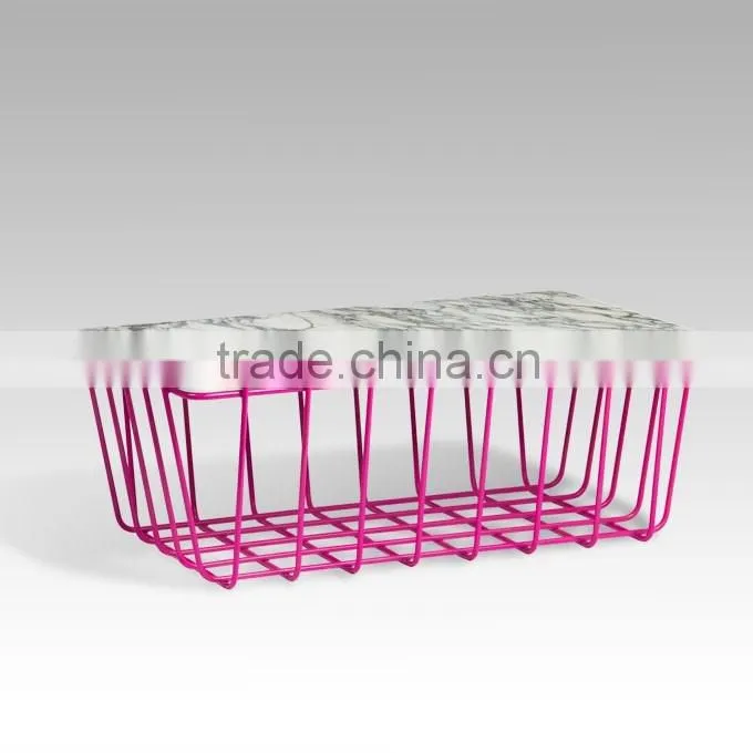 2016 new design furniture round marble coffee table top for sale