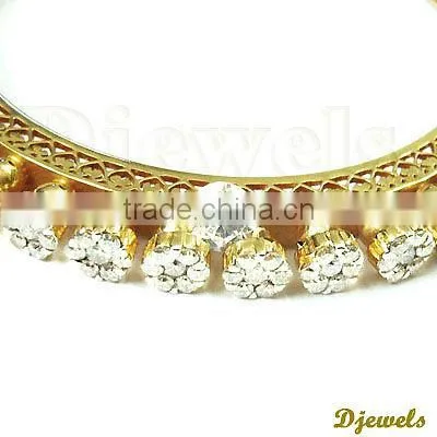 14K Gold Diamond Bracelets, Ladies Diamond Bracelets, Diamond Jewellery