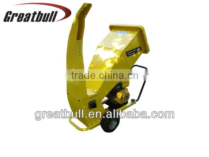 gasoline garden rotary wood chipper shredder