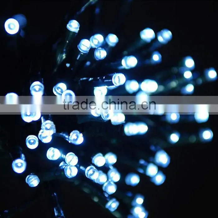 Christmas Decorating White 100 Solar String Light LED Light Christmas Light
