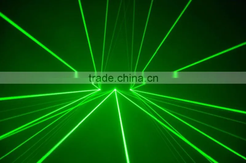 300mW Green Trifan Multi-Effect dj Disco party Laser