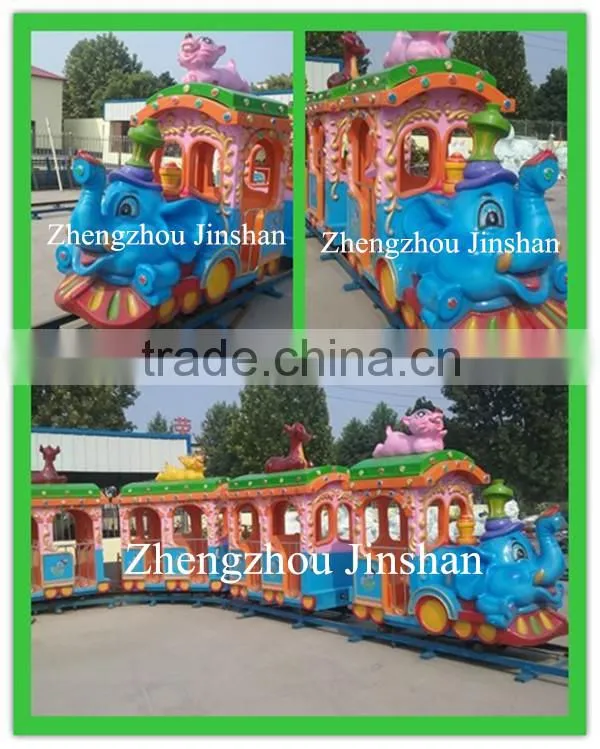 customized electric track train, under sea world train ride for sale