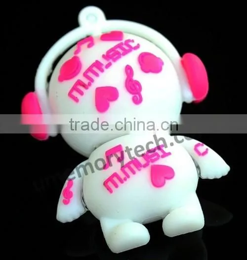 Music Warrior mini cute high memory flash drives usb ,multi pack flash drives