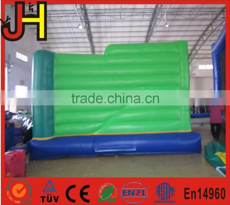 Factory price inflatable bouncers with inside slide and obstacle