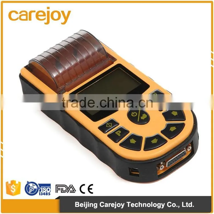 CE&ISO OEM service white 7 inch color screen 3 channel ekg machine portable
