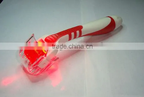 top sell derma roller LED photon dermaroller for wrinkle /acne/scar removal