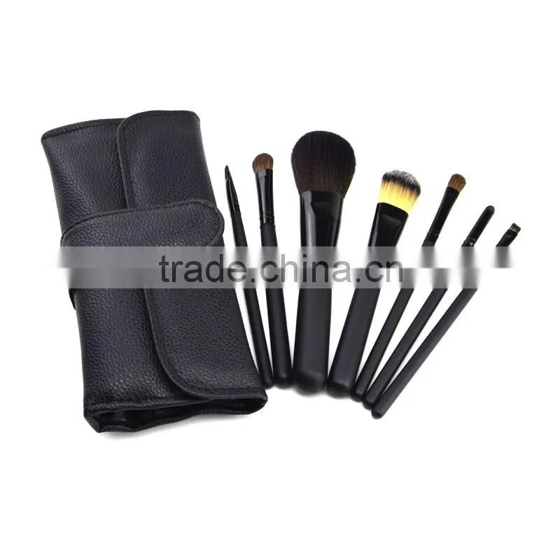 Pony hair free sample 7pcs makeup brush set
