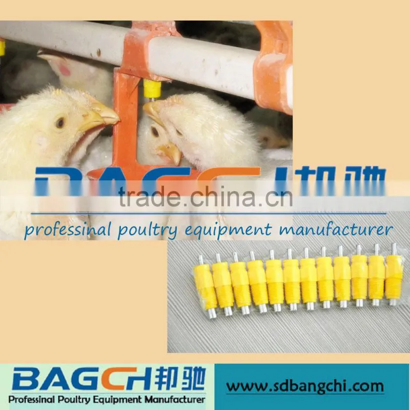 BC Series automatic poultry equipment Nipple drinking Line