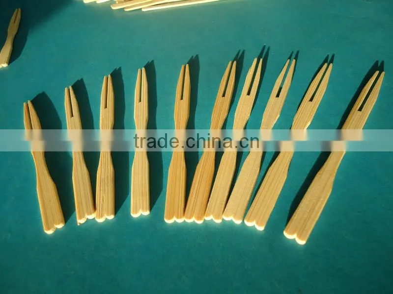 High Quality Party Bamboo Fruit Fork