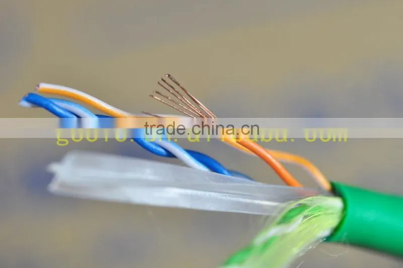 High quality Cat 6 cable/Brand network cable/6Gbps transmission cable with 8 core cable
