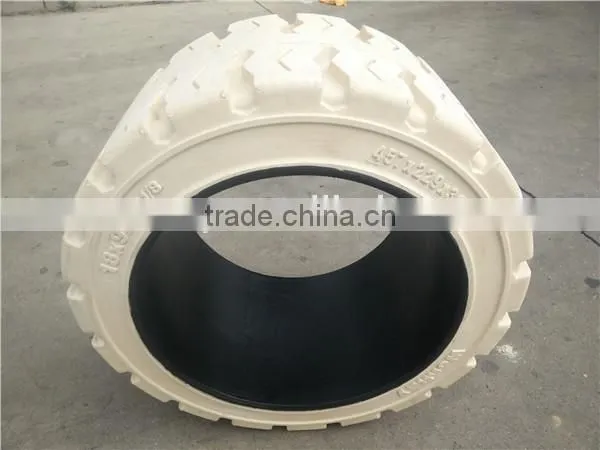 Factory price press-on forklift band solid tyre 18x9x1218 for sale
