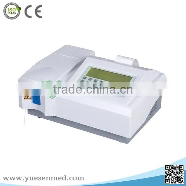 YSTE301 cheapest price Up to 70 test items LCD display semi-auto laboratory biochemistry