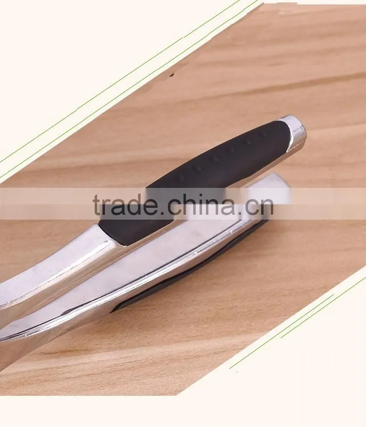 Kitchen multifunctional peel it manually pound garlic press-Zn alloy stainless pound garlic