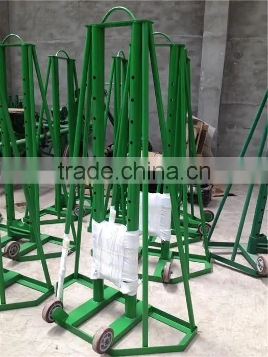 Cable jack stand,Cable Drum Stand manufactuer supply