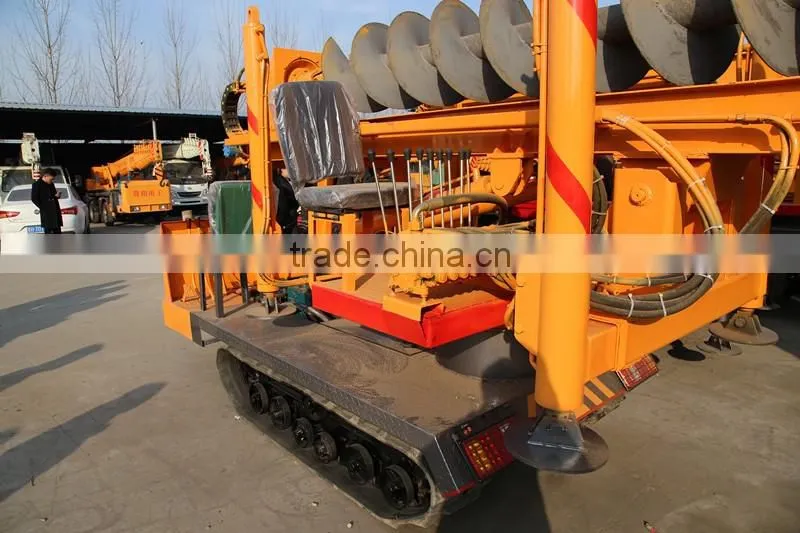 Crawler digging machine