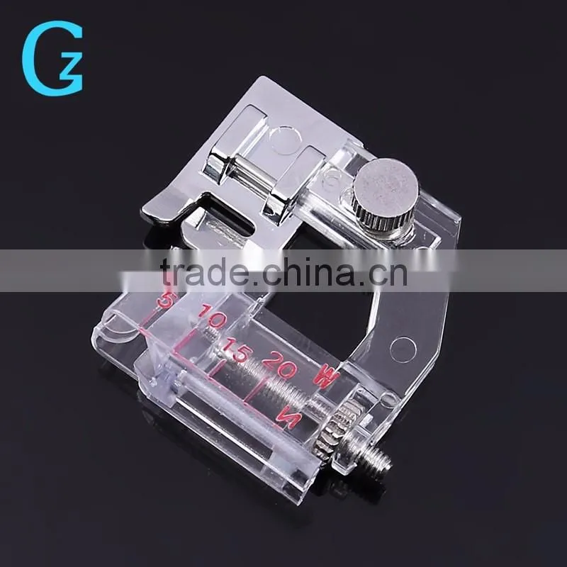 Portable Snap-on Bias Binder Tape Binding Sewing Machine Presser Foot Sewing Supplies for All Low Shank Snap-on Singer Brother B