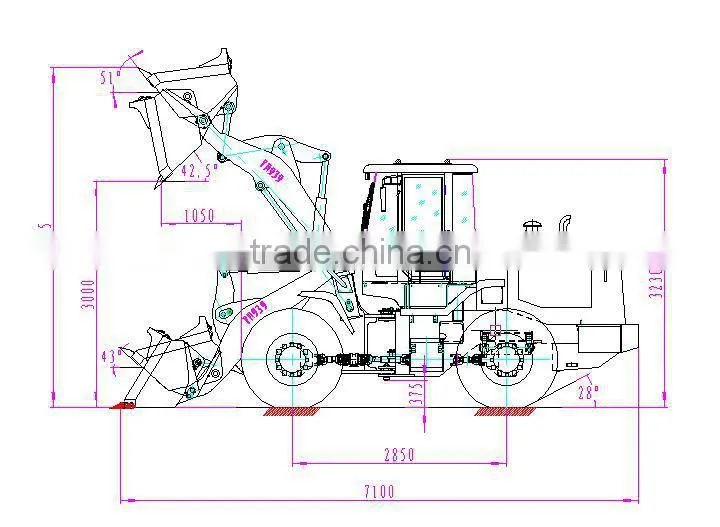 Yineng YN 939 loader Luneng machinery LN YN