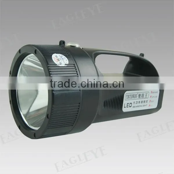 LED 810lm high power rechargeable handy search spotlight with battery